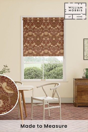 William Morris At Home Natural Strawberry Thief Made To Measure Roller Blind (840005) | £61