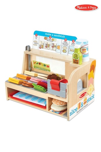 Melissa & Doug Slice & Stack Sandwich Counter (840307) | £50