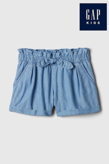 Gap Blue Chambray Baby Easy Pull On Short (6mths-5yrs) (840682) | £15