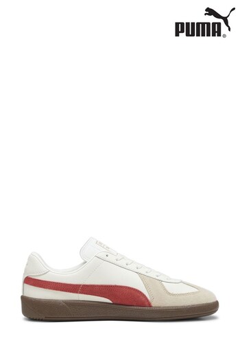 Puma White Army Trainer Trainers (841105) | £75