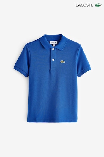 Lacoste Srm Kids Blue Classic Polo Shirt (841234) | £50 - £55