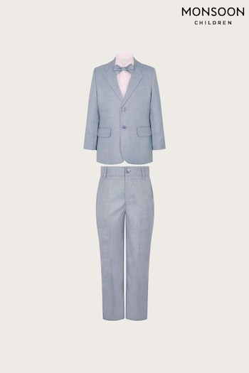 Monsoon Grey Four Piece Suit (841527) | £75 - £90