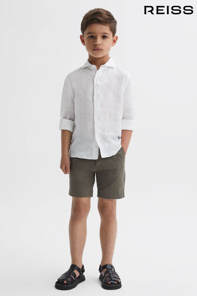 Junior girl khaki 2025 shorts