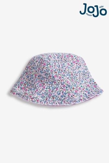 JoJo Maman Bébé Summer Ditsy Floral Twill Sun Hat (843009) | £12