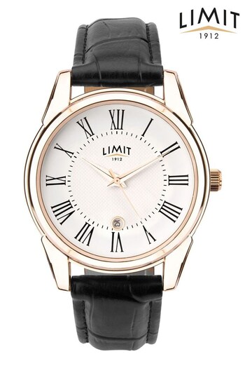 Limit Men’s Classic White Watch (843327) | £35