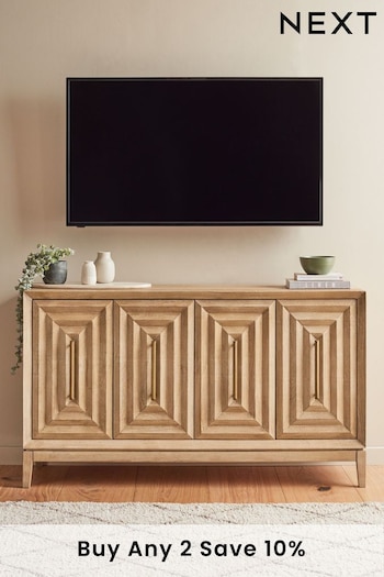 Natural Ritz Mango Wood Large Sideboard (843463) | £999