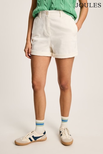 Joules Cream Chino blanca Shorts (843569) | £44.95