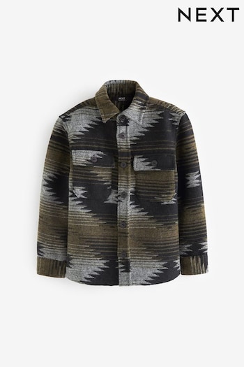 Black Patterned Overshirt (3-16yrs) (843648) | £22 - £27