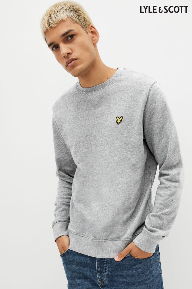 Mens lyle and scott sweatshirt best sale