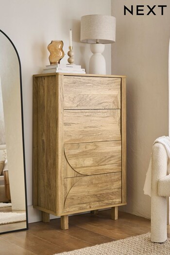 Natural Arches Oak Effect Chest of Drawers (8437J9) | £425