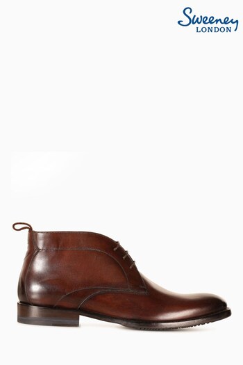 Oliver Sweeney Brown Farleton Leather Chukka RA-81-06-000424 Boots (844235) | £169