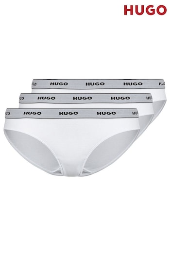 HUGO Stretch Cotton Briefs 3 Packs (844680) | £39