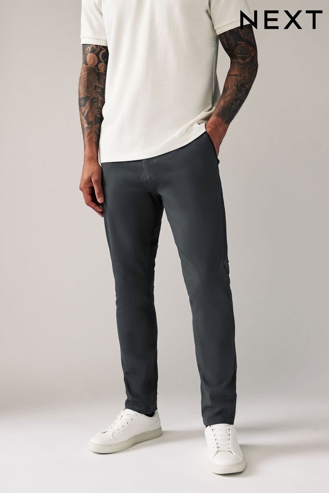 Buy Arrow Sport Navy Skinny Chinos for Mens Online  Tata CLiQ