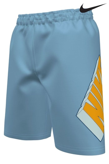 Nike Blue 7 Inch Volley Swim Shorts (845622) | £27