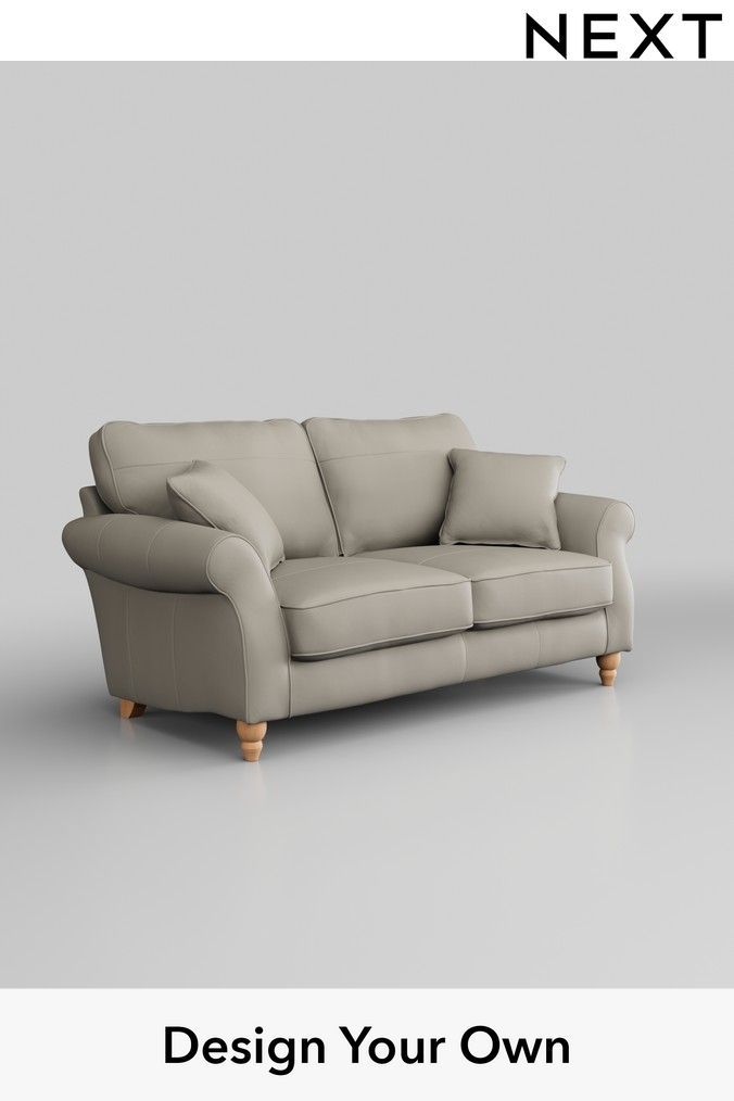 Next henton deals leather sofa