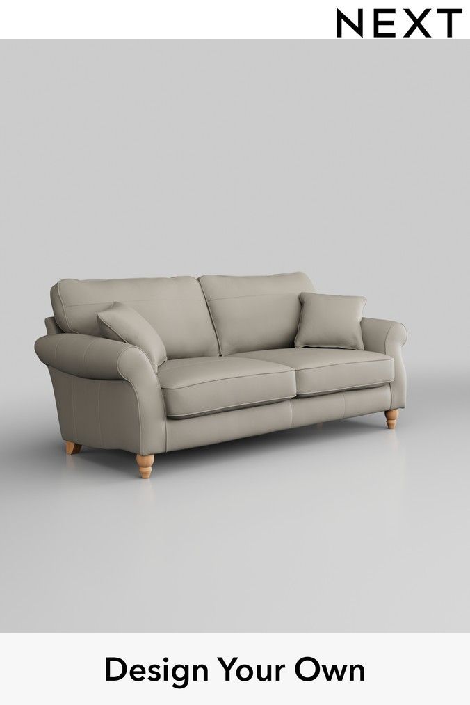 Next isaac leather clearance sofa