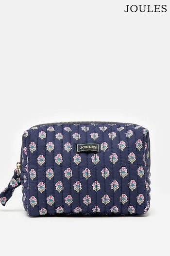 Joules Lillia Navy/Pink Floral Wash Bag (847698) | £24.95