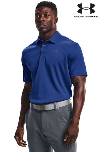 Under Armour Blue Golf Tech Polo Shirt (847939) | £38