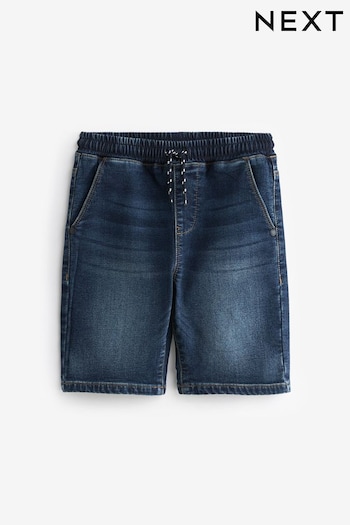 Dark Blue Jersey Denim Shorts (3-16yrs) (848212) | £10 - £15