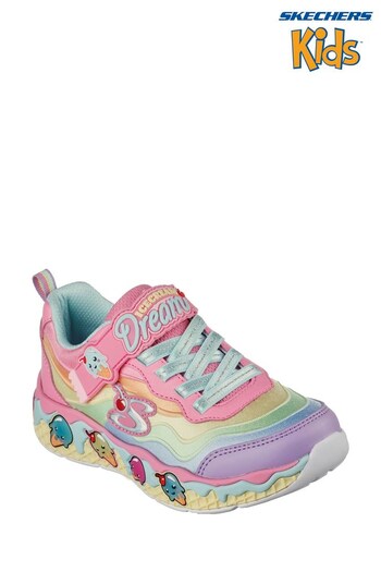 Skechers Pink Kids Sundae Sweeties Shoes (848697) | £49