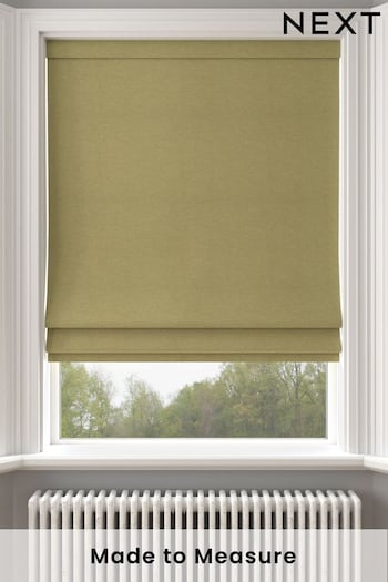 Olive Green Soho Made To Measure Roman Blind (849645) | £84