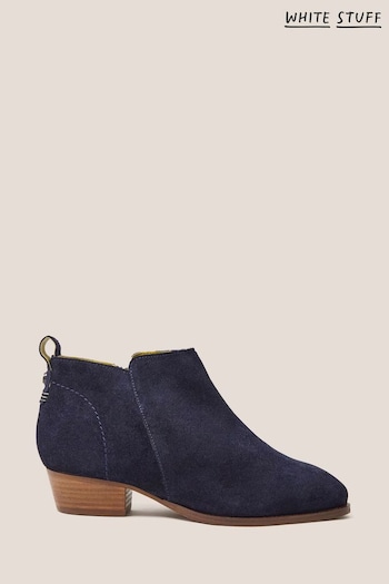 White Stuff Wide Fit Suede Ankle Boots (849655) | £75