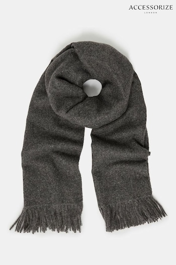 Accessorize Grey Holly Super-Soft Blanket Scarf (849732) | £22