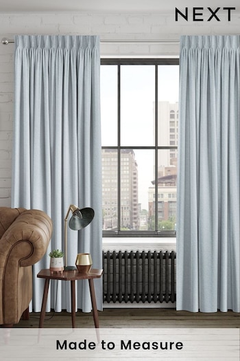 Duck Egg Blue Noah Made To Measure Curtains (849867) | £100