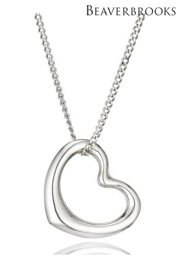 Beaverbrooks 9ct White Gold Heart Pendant (851122) | £195