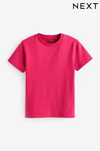 Pink Bright Cotton Short Sleeve T-Shirt (3-16yrs) (851775) | £3.50 - £6.50