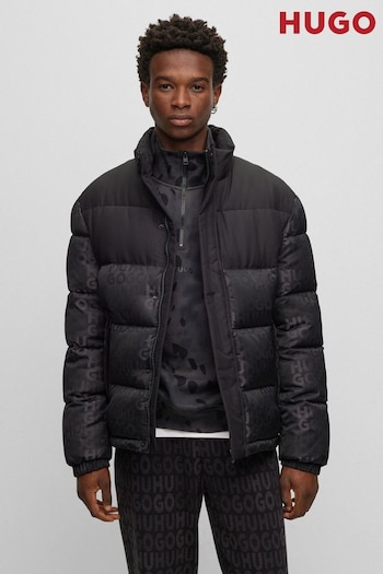 HUGO Balto Black Jacket (851837) | £289