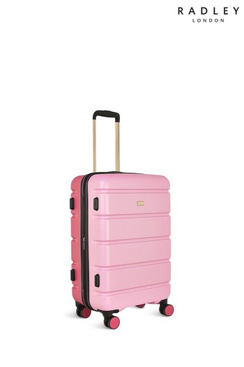 Radley London Pink Lexington  - Colour Block 4 Wheel Medium Suitcase (852086) | £179