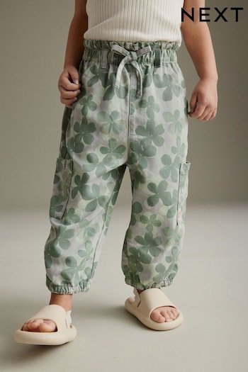 Mint Green Cargo Trousers (3mths-7yrs) (852091) | £12 - £14