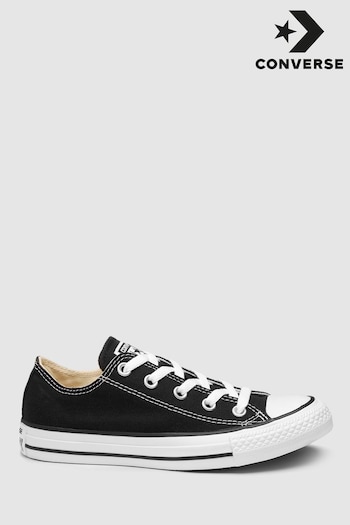 Converse A02209C Black Chuck Taylor All Star Ox Junior Trainers (853005) | £37