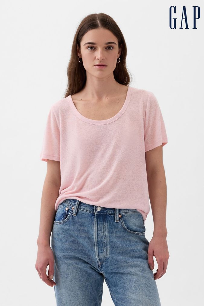 Gap pink deals t shirt
