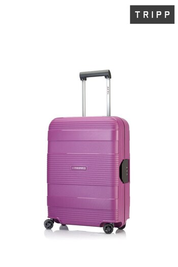 Tripp Purple Supreme Lock Cabin 4 Wheel Suitcase 56cm (853479) | £69