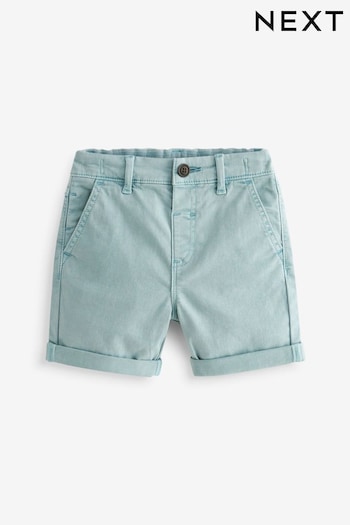 Light Blue Washed Chinos Shorts (12mths-16yrs) (853528) | £8 - £14