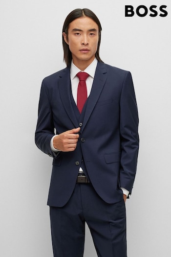 BOSS Blue Jasper Wool Mix Suit Jacket (853679) | £269