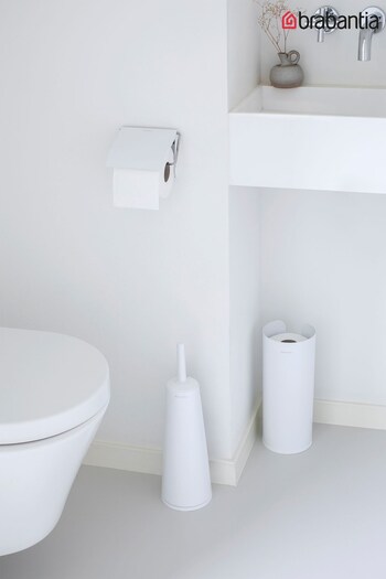 Brabantia Set of 3 White Toilet Accessories (854683) | £48