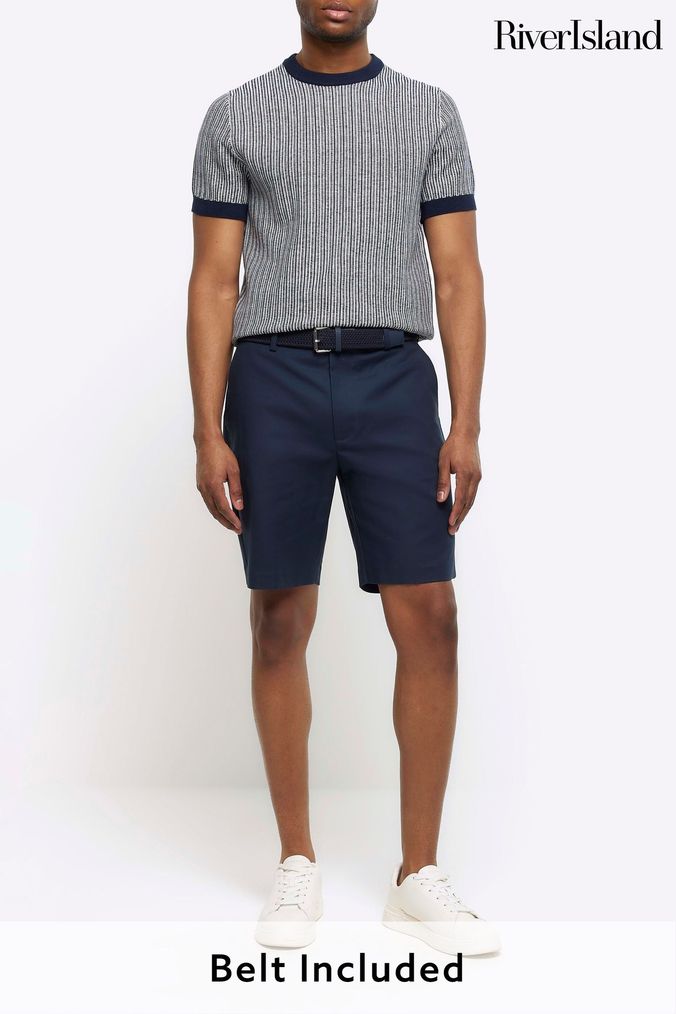 Mens chino shorts river island store