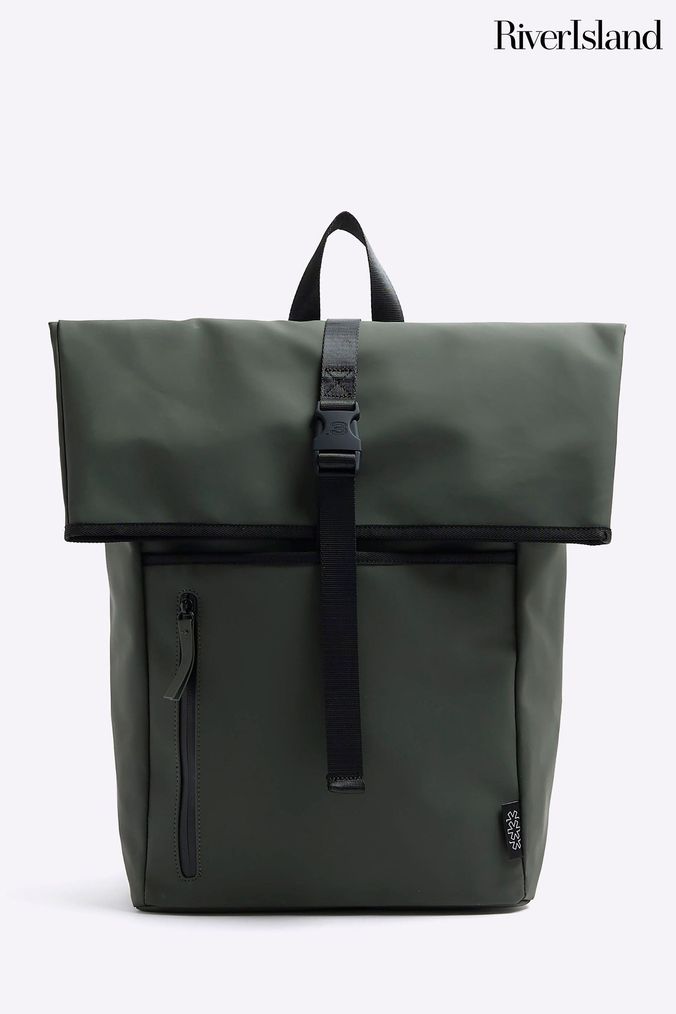 Mens backpack sale river island