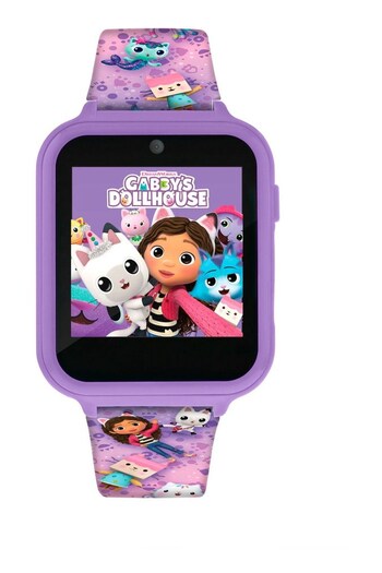 Peers Hardy Disney Gabby Purple Printed Interactive Watch (856023) | £35