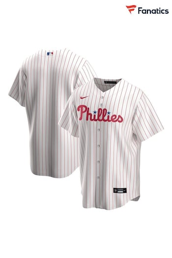 Nike gear White Philadelphia Phillies Official Replica Home Jersey Youth (856432) | £56