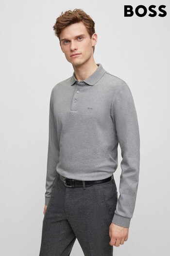 BOSS Grey Pado Polo Shirt (856775) | £119