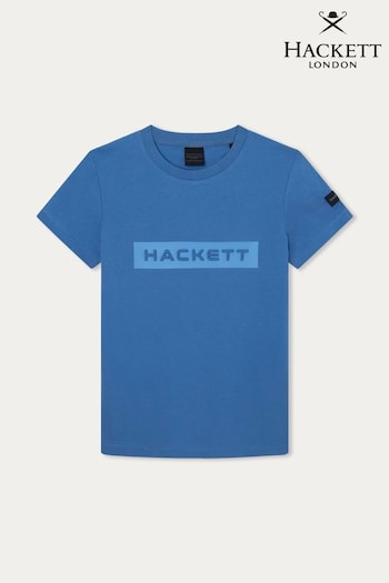 Hackett London Kids Blue T-Shirt (857037) | £25