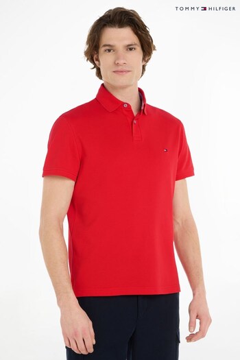 Tommy Hilfiger Red 1985 Regular Polo Top (857255) | £75