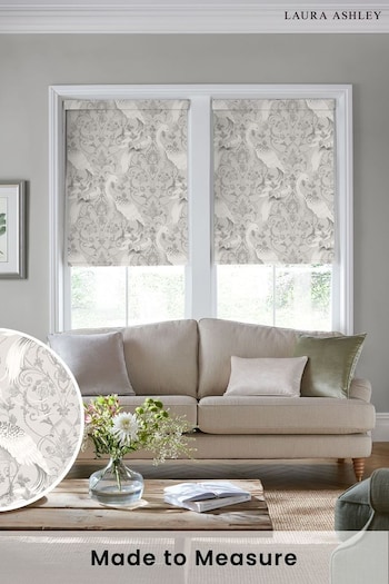 Laura Ashley Silver Tregaron Made to Measure Roller Blind (857710) | £58