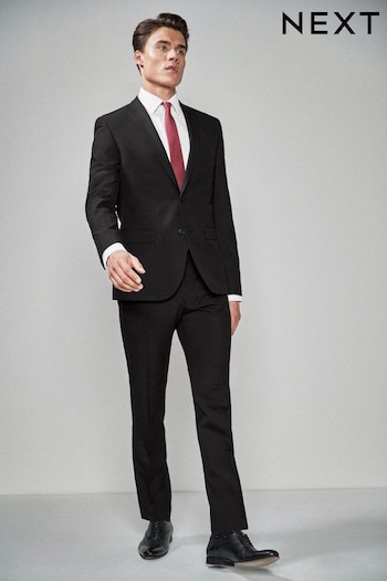 Black Skinny Two Button Suit Jacket (858220) | £60