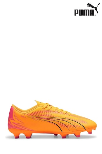Puma front Orange Ultra Play Football Boots (858332) | £50