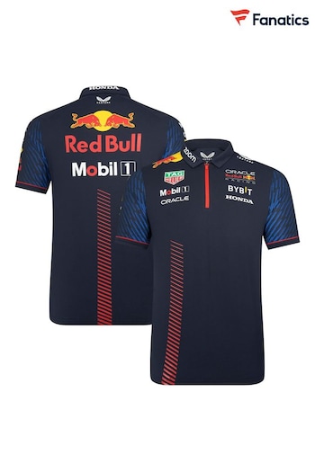 Fanatics Blue Oracle Red Bull Racing 2023 Team Polo Shirt (858732) | £65